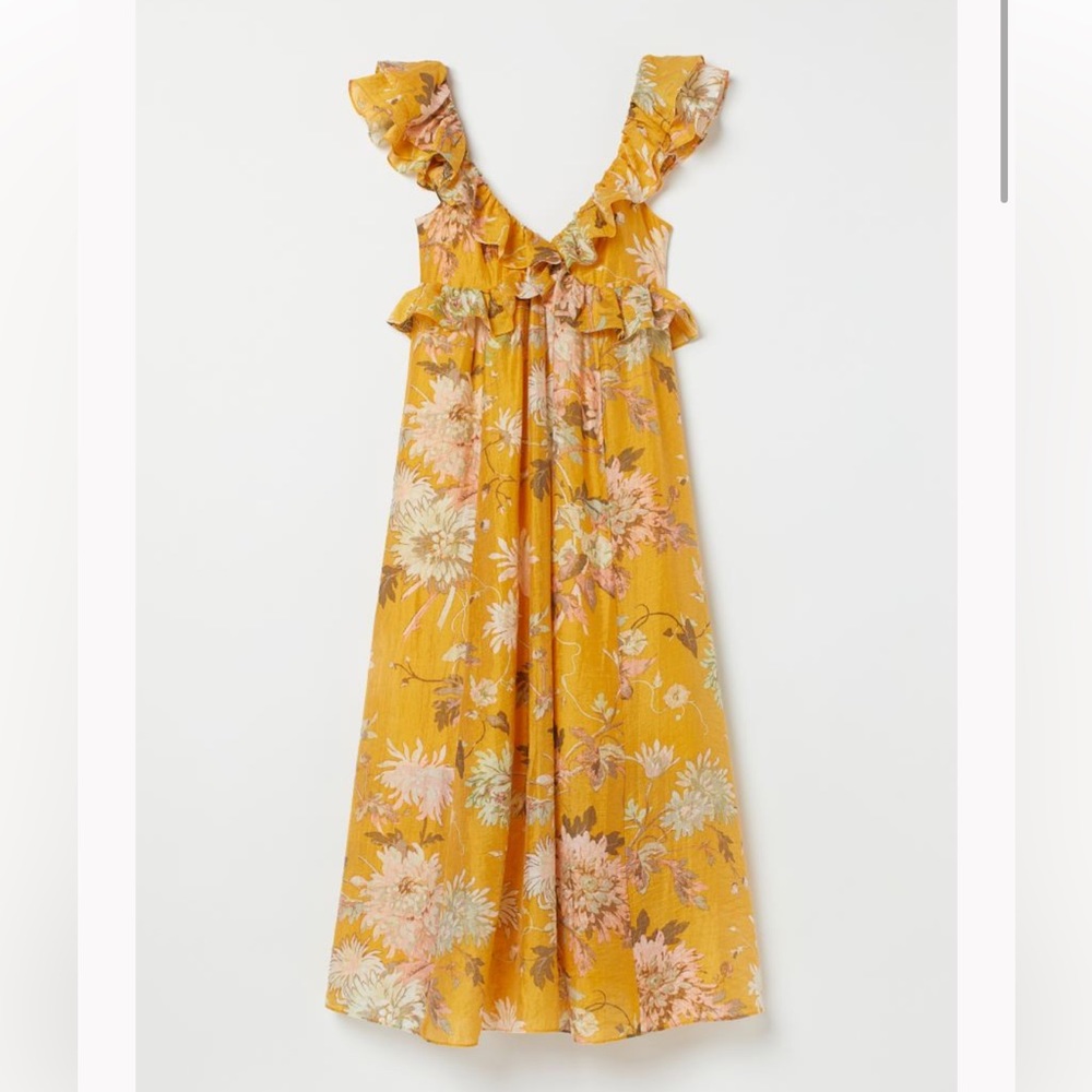 SOLD OUT H&M Lyocell Blend Flounce Dress